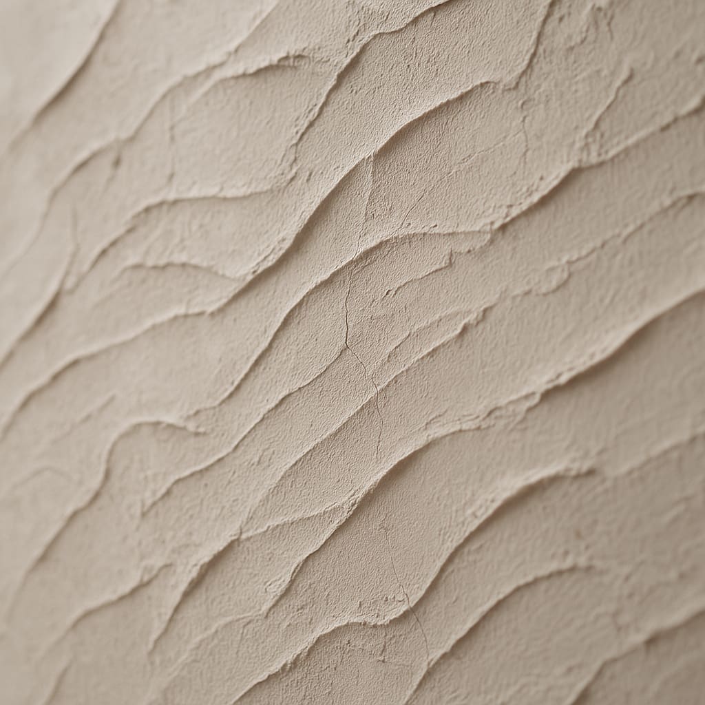 Dekorative Stuckstruktur als Detailansicht