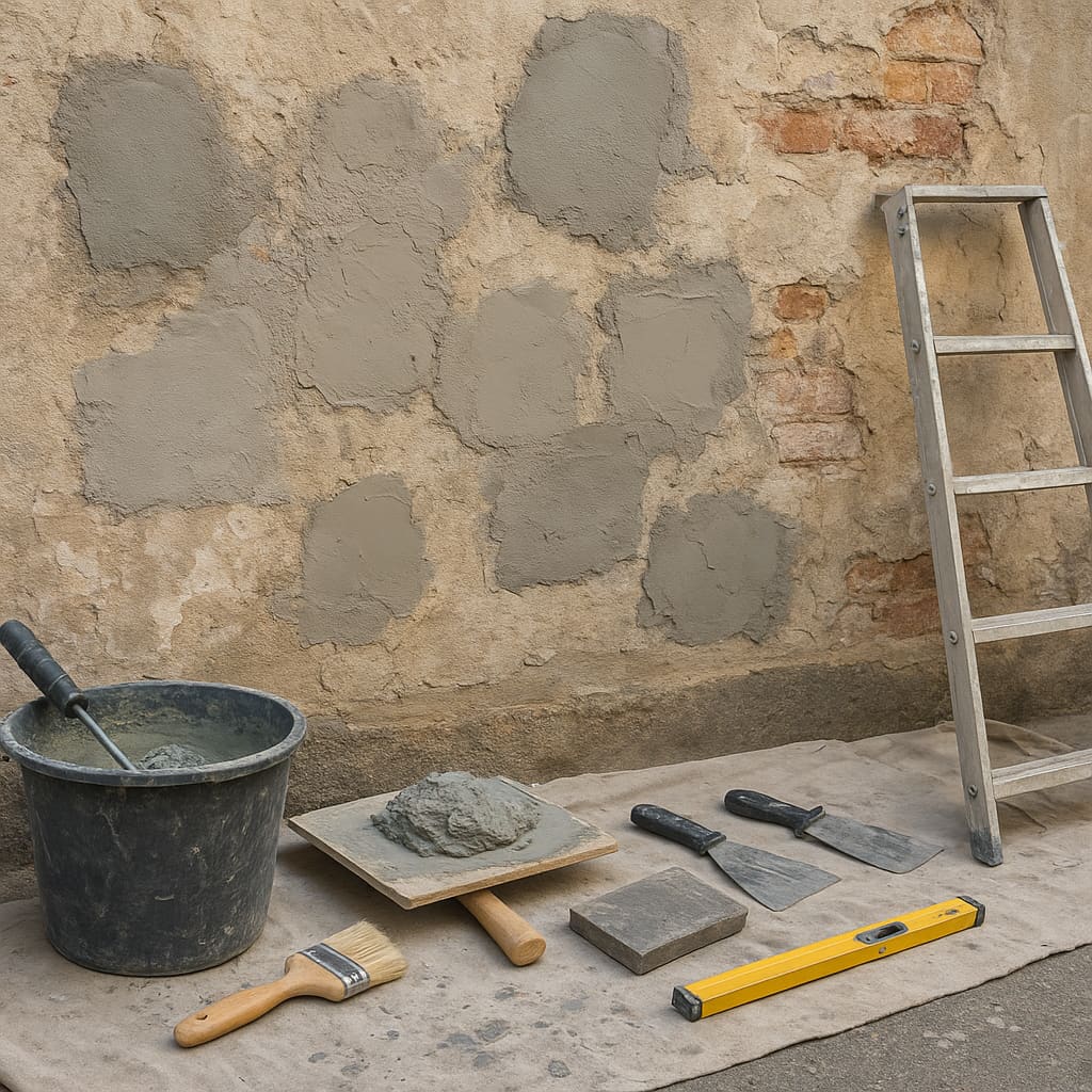 Fassadenreparatur und Resurfacing